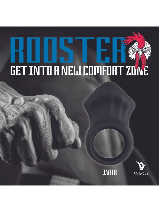 Velv'Or - Rooster Ivar Knot Design Cock Ring