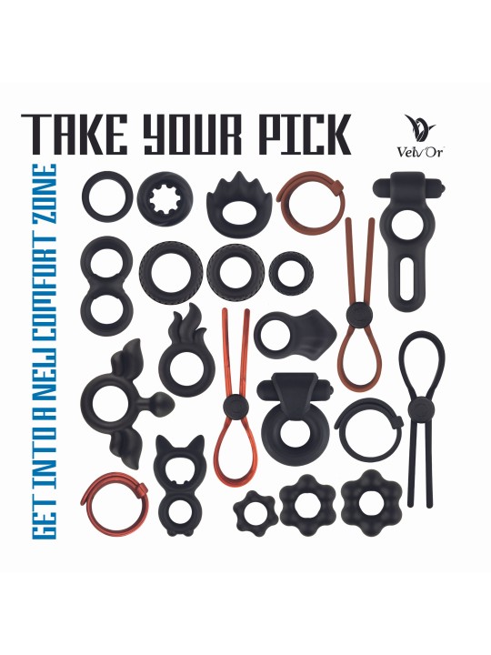 Velv'Or - Rooster Ivar Knot Design Cock Ring