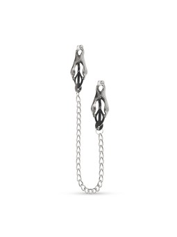Easytoys Fetish - Vlinder Tepelklemmen Met Ketting