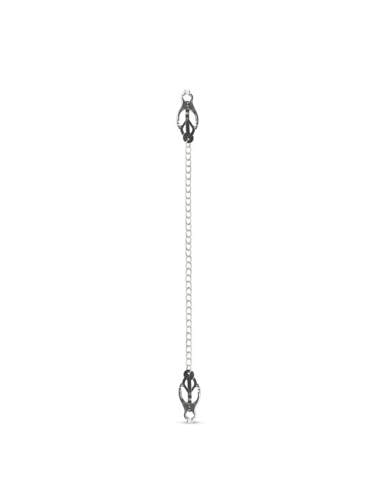 Easytoys Fetish - Vlinder Tepelklemmen Met Ketting