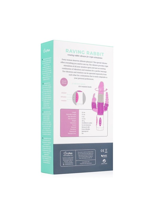 Raving Rabbit Vibrator - Paars