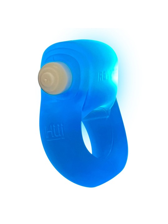 Oxballs - Glowdick Cockring With Led Blue Ice