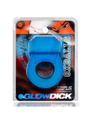 Oxballs - Glowdick Cockring With Led Blue Ice