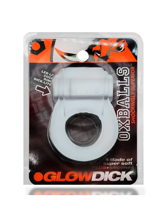 Oxballs - Glowdick Cockring With Led Clear Ice