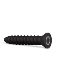 Screwed Plug Anaal Vibrator - Large