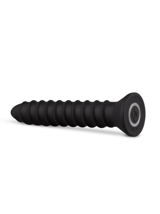 Screwed Plug Anaal Vibrator - Large
