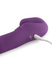 Strapless Strap-On Vibrator - Purple