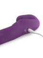 Strapless Strap-On Vibrator - Purple