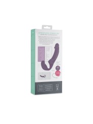 Strapless Strap-On Vibrator - Purple