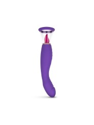 Pleasure Pump Met G-Spot Vibrator - Paars