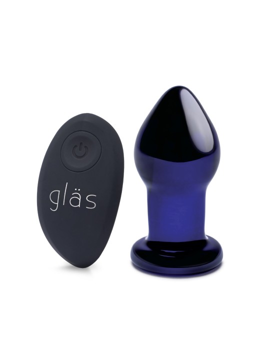 Glas - Rechargeable Remote Controlled Vibrating Butt Plug