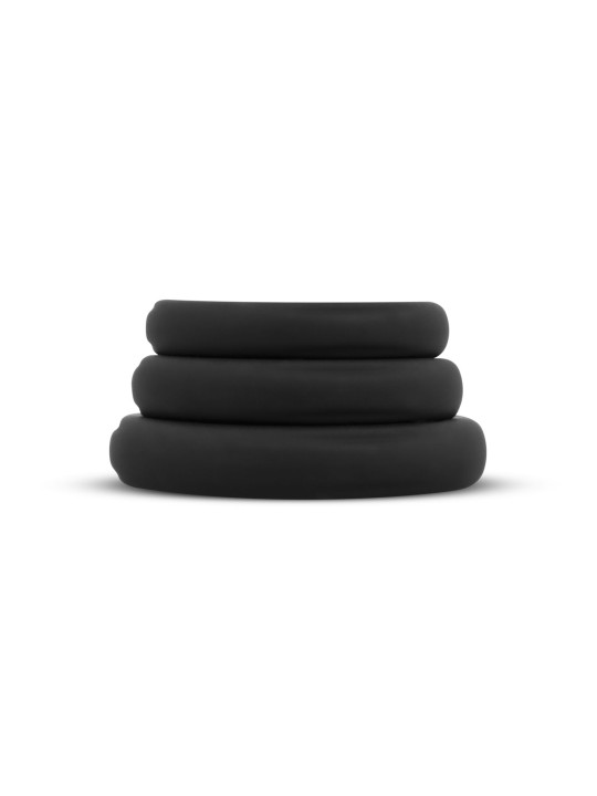 Silicone Cock Ring 3- piece set
