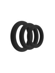 Silicone Cock Ring 3- piece set