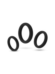 Silicone Cock Ring 3- piece set