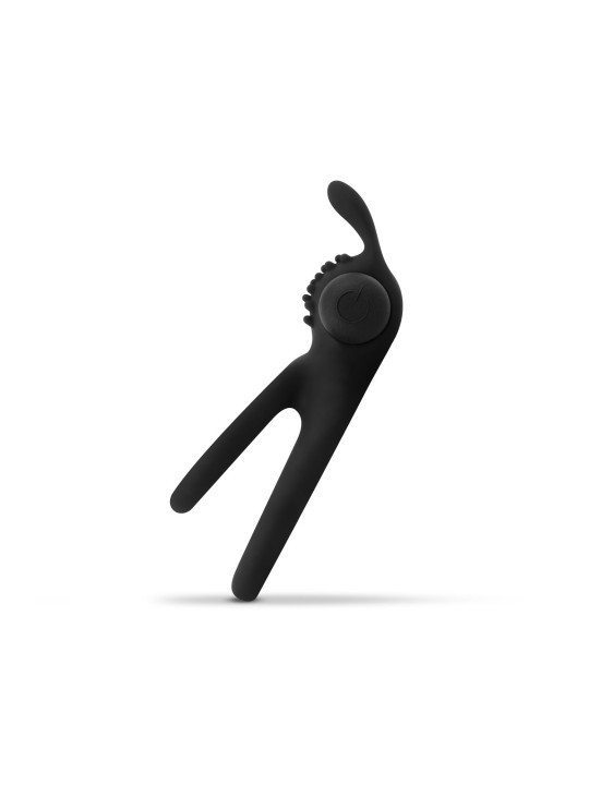 Share Ring - Dubbele Vibrerende Cockring Met Rabbit Oortjes