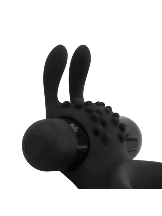 Share Ring - Dubbele Vibrerende Cockring Met Rabbit Oortjes