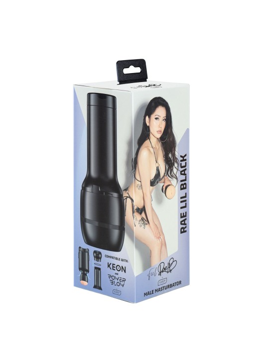 Kiiroo - Feel Rae Lil Black Masturbator - Zwart