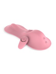 EasyToys – Vibe Pad Tapping & Vibrating Pad with Remote – Pink
