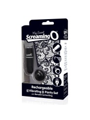 The Screaming O - Charged Remote Control Panty Vibe Zwart