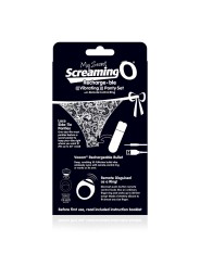 The Screaming O - Charged Remote Control Panty Vibe Zwart