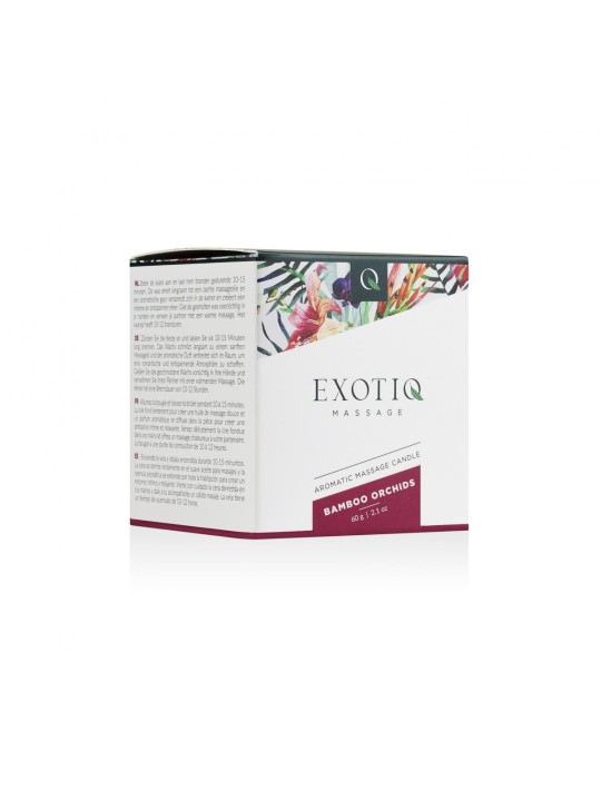 Exotiq Massage Candle Bamboe Orchideeën - 60g