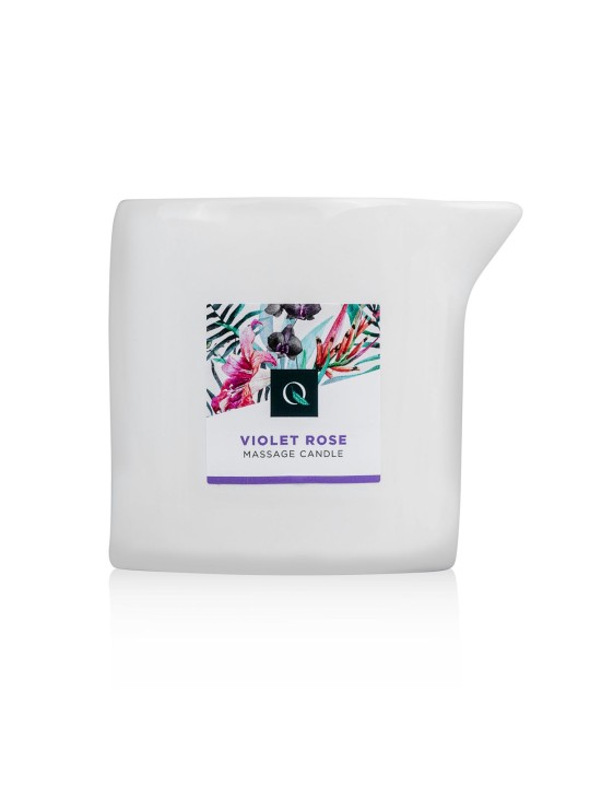 Exotiq Massage Candle Violet Rose - 200g