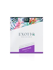 Exotiq Massage Candle Violet Rose - 200g