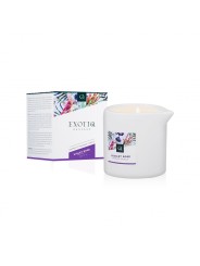 Exotiq Massage Candle Violet Rose - 60g