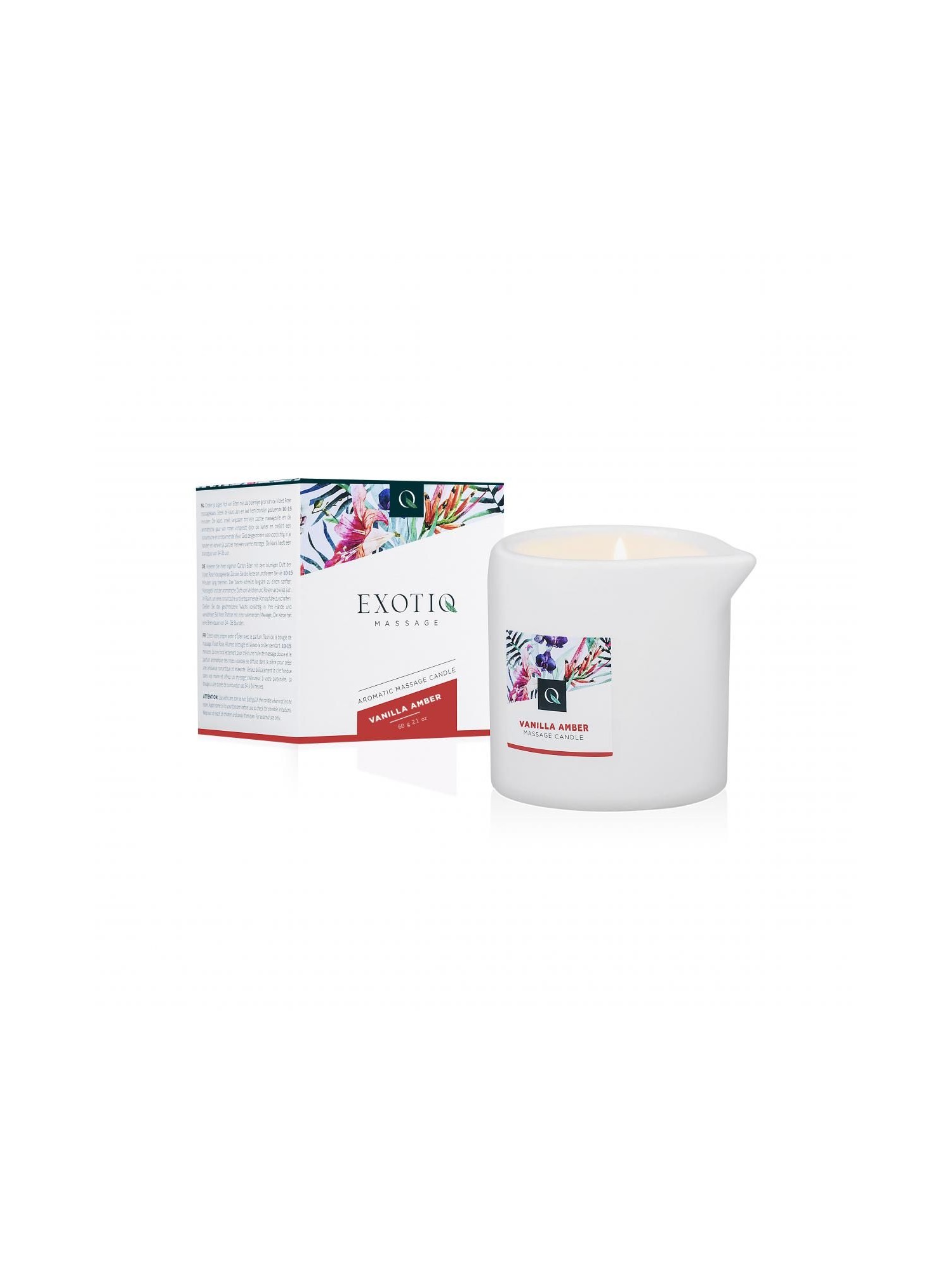 Exotiq Massage Candle Vanilla Amber - 60g