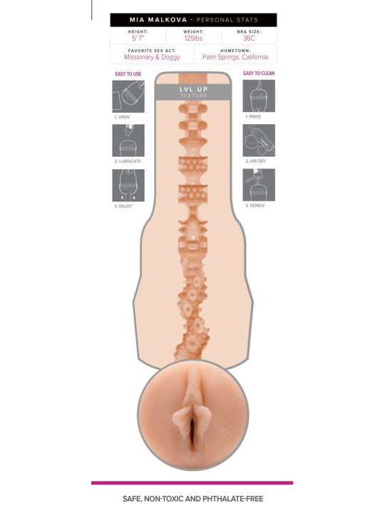 Fleshlight Girls - Mia Malkova LVL UP