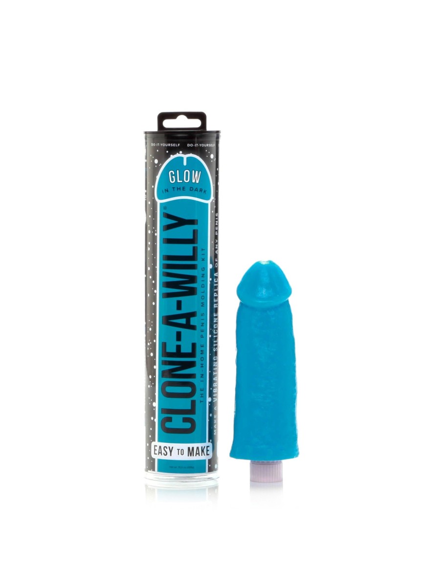 Clone-A-Willy - Kit Glow-in-the-Dark Blauw