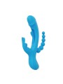 HoneyPlayBox - Trilux Kinky Finger Rabbit Vibrator - Blue