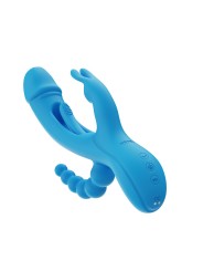 HoneyPlayBox - Trilux Kinky Finger Rabbit Vibrator - Blue
