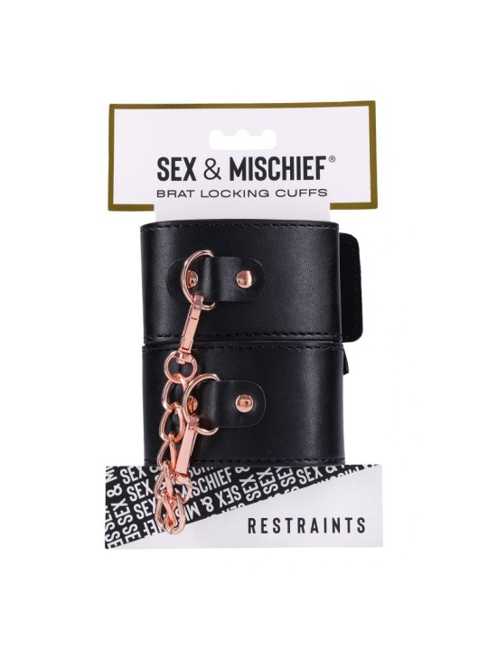 Sportsheets - Sex & Mischief Brat Locking Cuffs