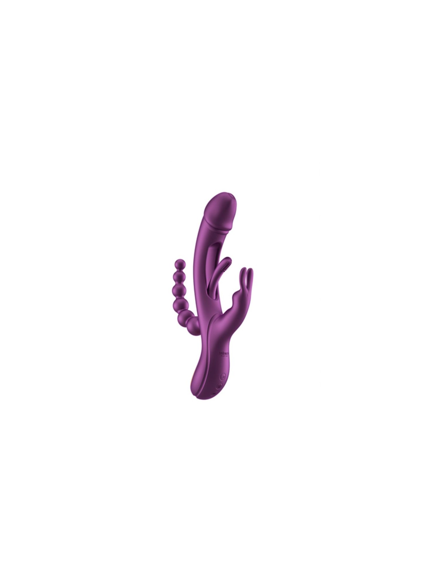 HoneyPlayBox - Trilux Kinky Finger Rabbit Vibrator - Purple