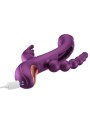 HoneyPlayBox - Trilux Kinky Finger Rabbit Vibrator - Purple