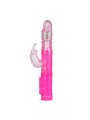 EasyToys Thrusting Rabbit Vibrator - Pink
