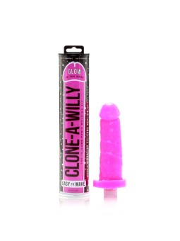 Clone-A-Willy Kit - Glow-in-the-Dark - Fel Roze