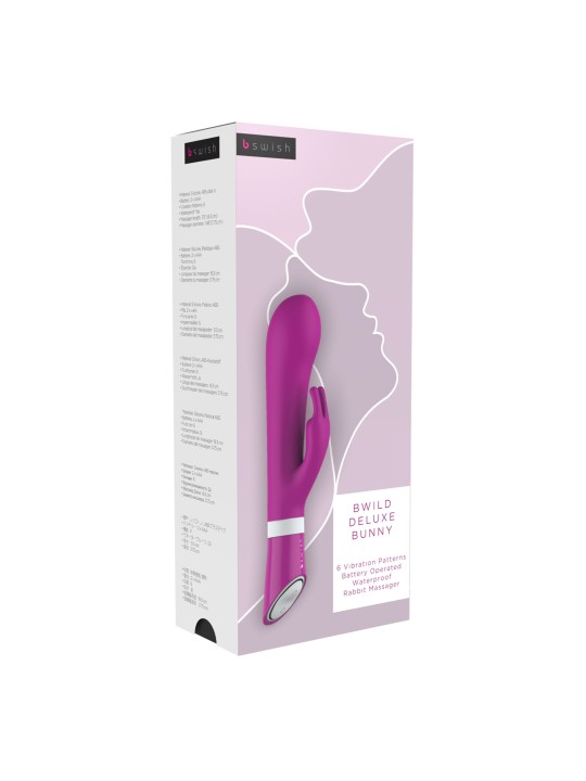 B Swish - bwild Deluxe Bunny Rabbit Vibrator Roze