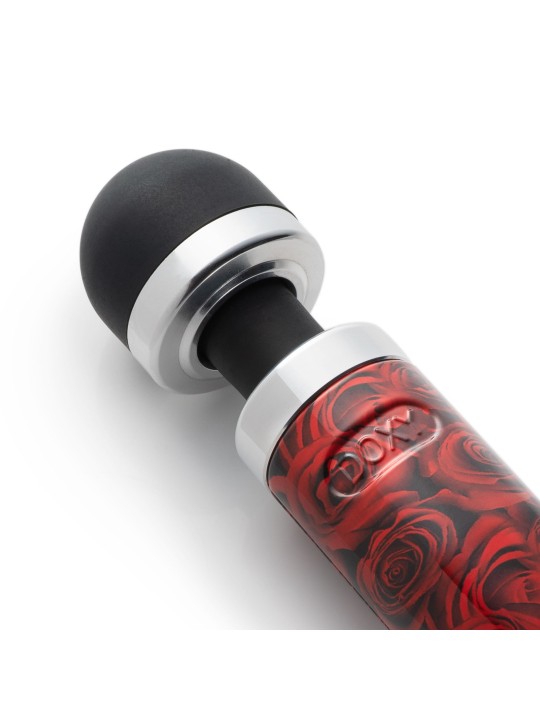 Doxy - Die Cast 3R Rechargeable Wand Massager Rose Pattern