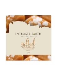 Intimate Earth - Natural Flavors Glide Salted Caramel Foil 3