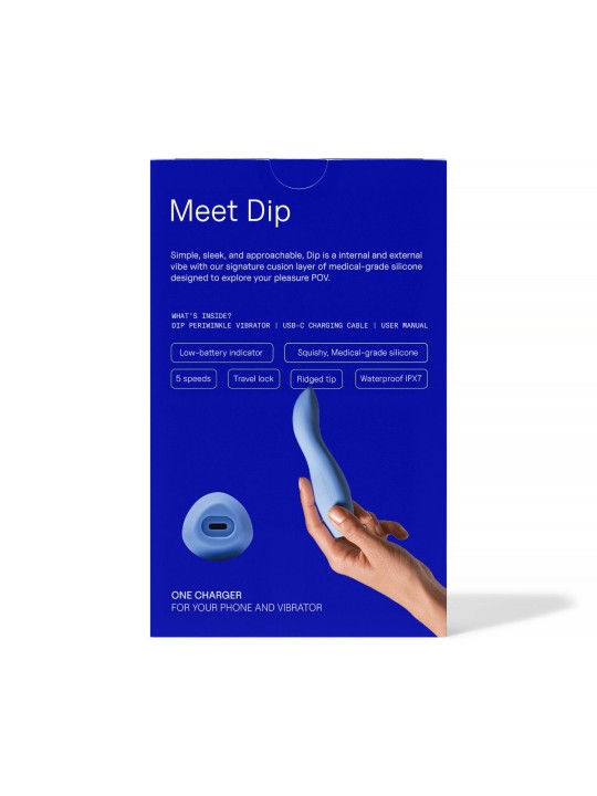 Dame - Dip 2 Versatile Vibrator - Purple