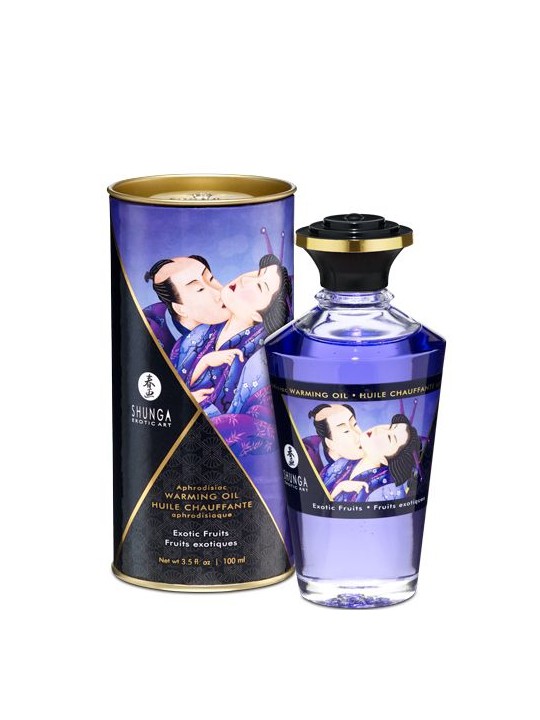 Shunga - Aphrodisiac Warming Oil Exotic Fruits 100 ml