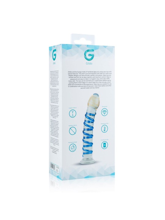 Glazen G-Spot/Prostaatdildo No. 1