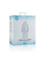 Gildo - Clear Glass Buttplug - 9,4 cm