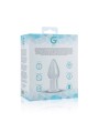 Gildo - Clear Glass Buttplug - 9,4 cm