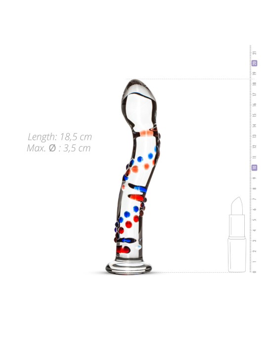 Glazen G-Spot/Prostaatdildo No. 3
