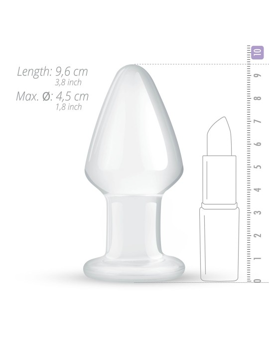 Glazen Buttplug No. 25