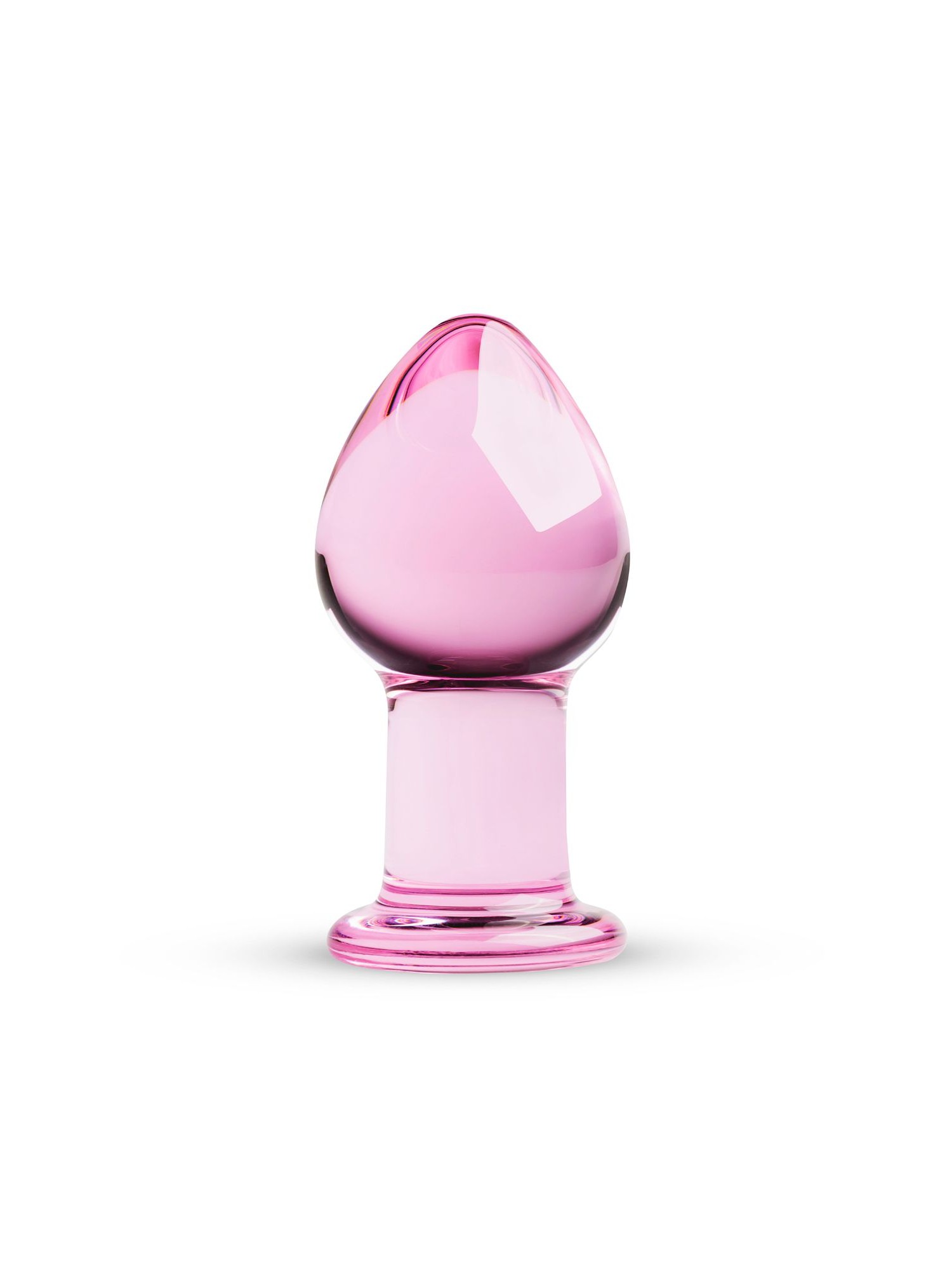 Gildo - Pink Glass Buttplug - 9 cm