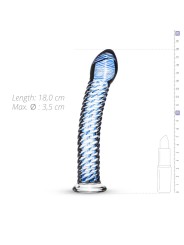 Glazen G-Spot/Prostaatdildo No. 5